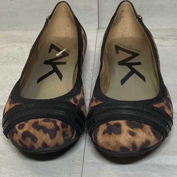 Anne Klein Sport Atworth Animal Cheetah Print Slip Ons Ballet Flats Size 7.5M - Picture 3 of 8